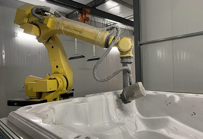 Modern Hot Tub  Manufacturing