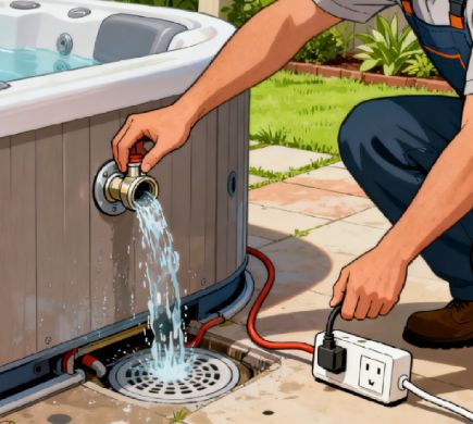 Drain and Disconnect Everything Drain and Disconnect Everything